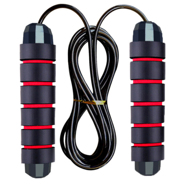 Corde à sauter lestée ajustable
